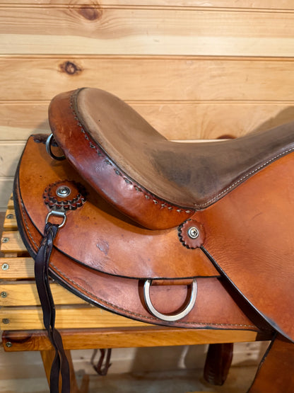 16.5” National Bridle Shop Gaited Endurance Saddle Model 2624