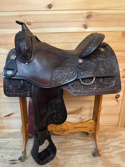 16” Circle Y Ohio Reiner Western Reining Saddle Model 2672 (2023)