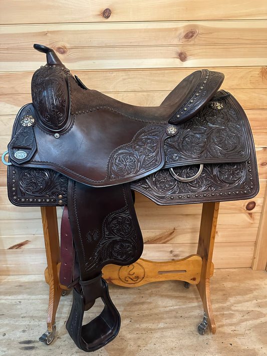 16” Circle Y Ohio Reiner Western Reining Saddle Model 2672 (2023)