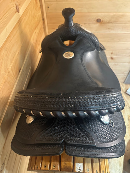 15” Rocking R Saddery  Western Saddle Model 1910