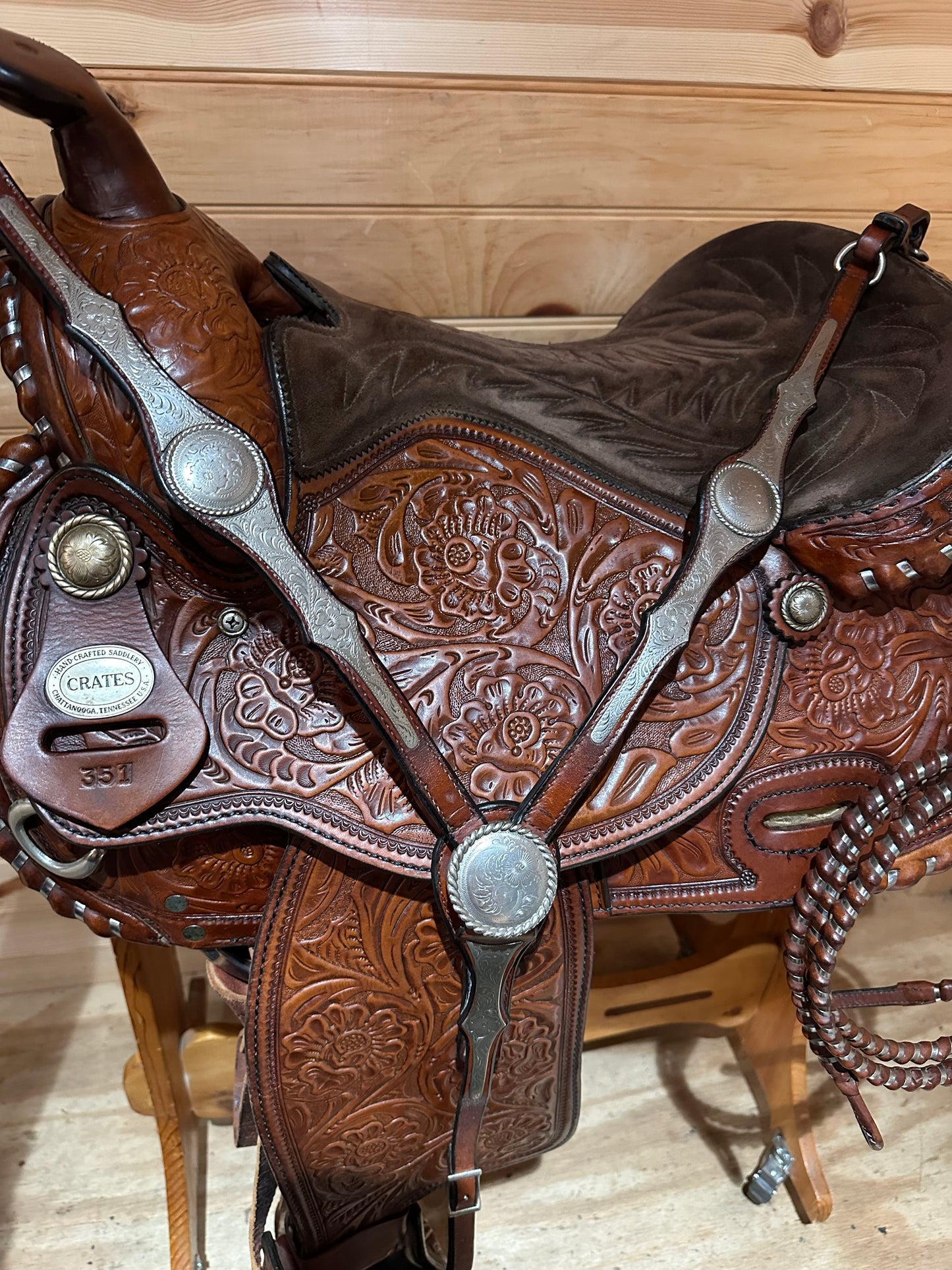 16” Crates Arabian Western Saddle Model 351