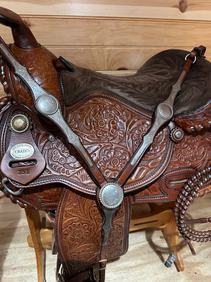 16” Crates Arabian Western Saddle Model 351