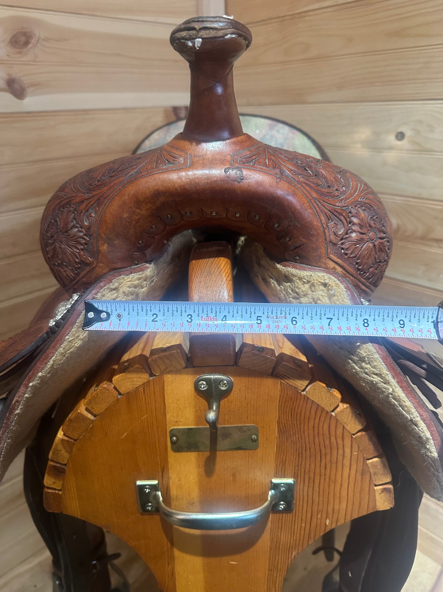 14” Circle Y Xtreme Performance Tie-Dye Barrel Racing Saddle Model 2150