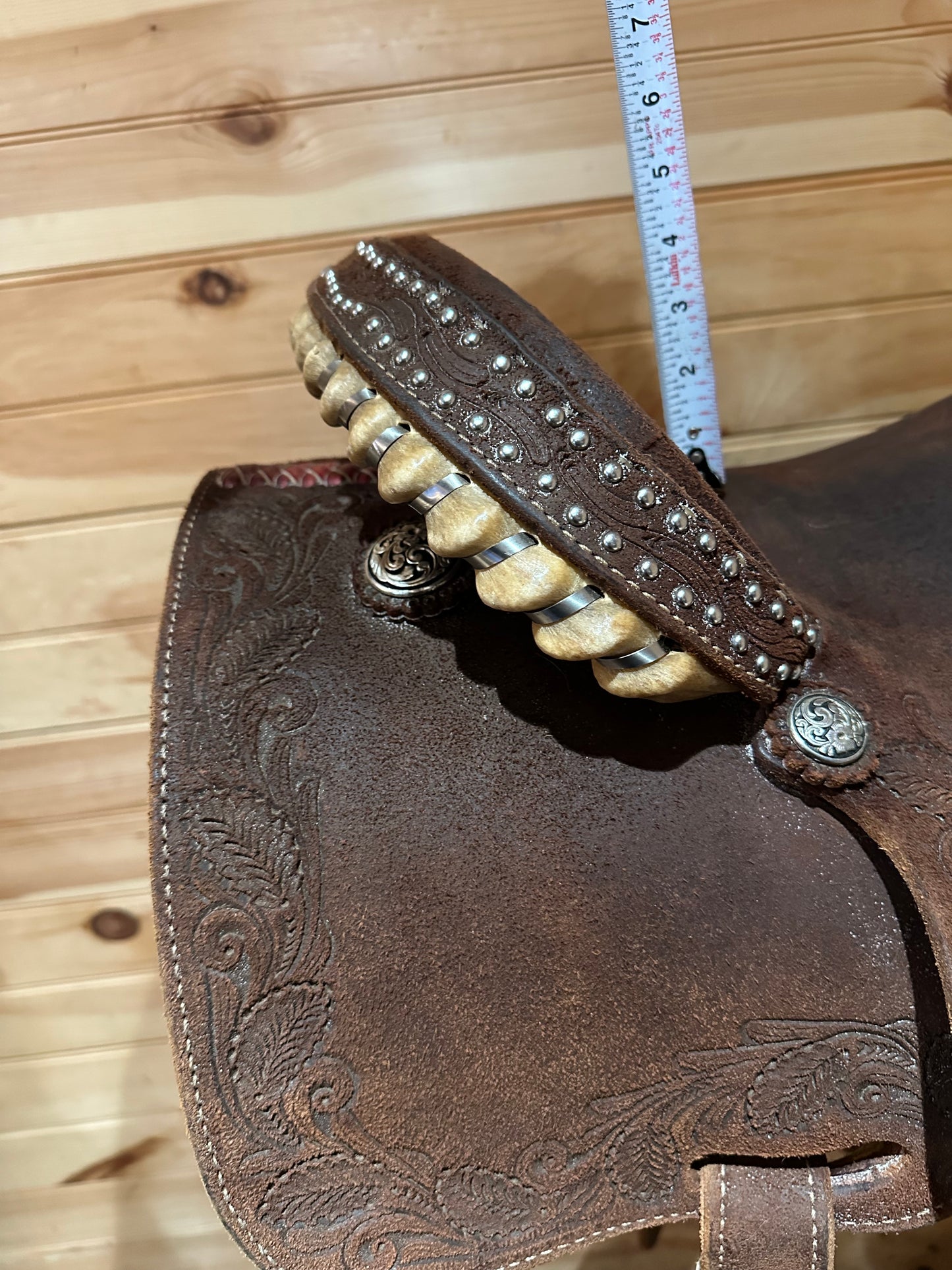 14.5” Reinsman Team Camarillo Barrel Racing Western Saddle Model 4231