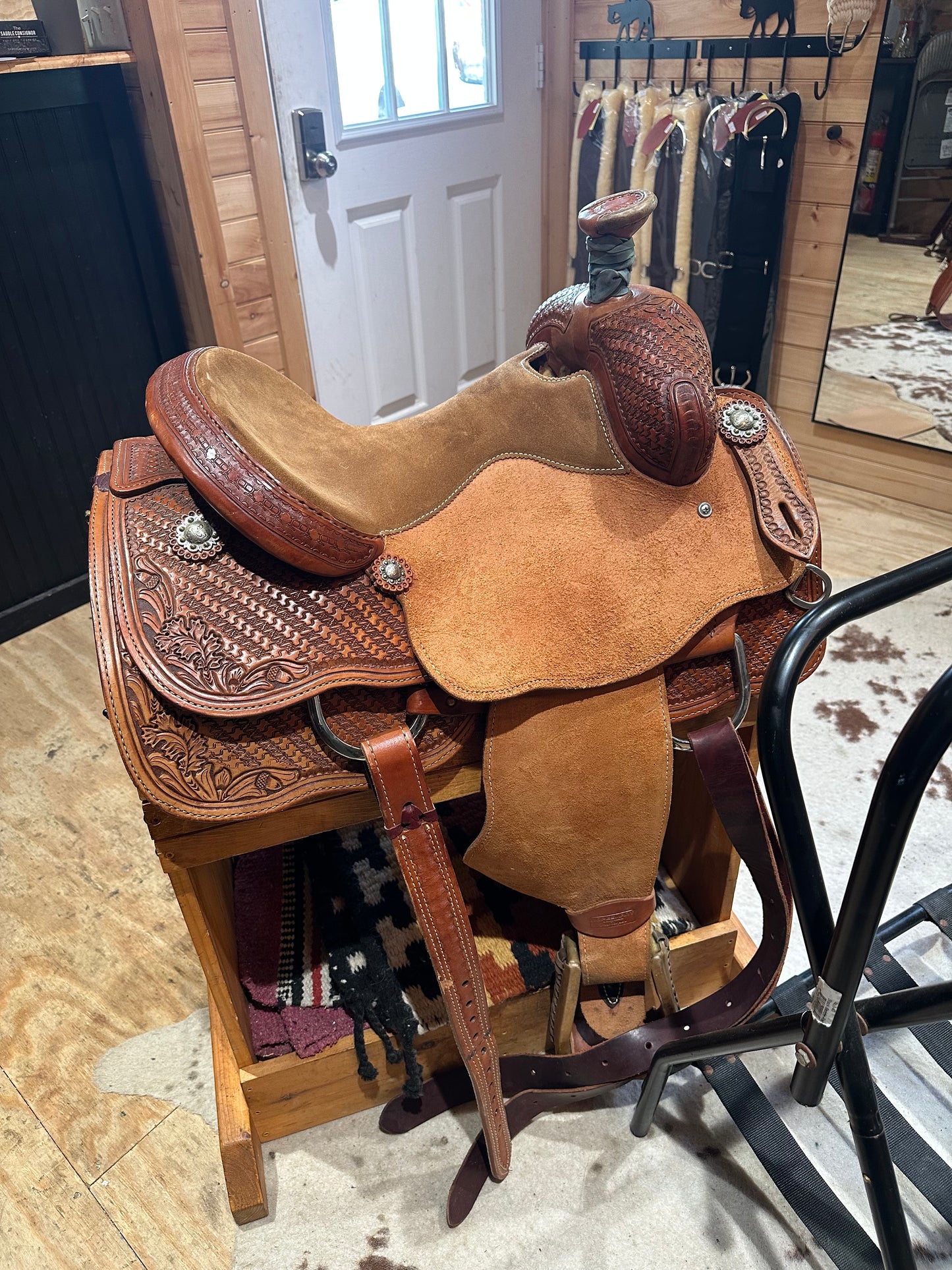 14.5” RopeSmart Pro Roper Western Saddle