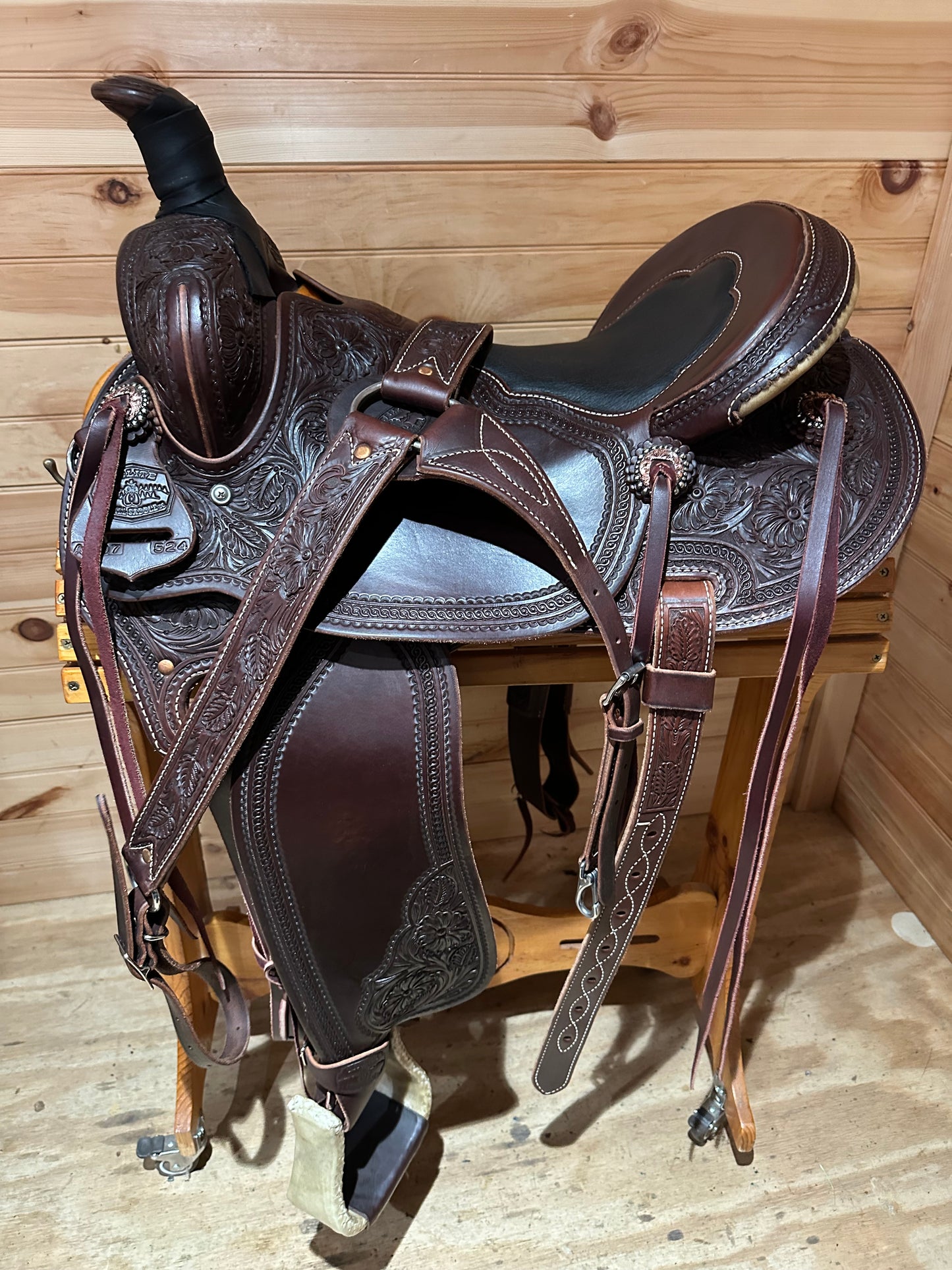 16” McCall Mclite All Around Western Saddle A097 524