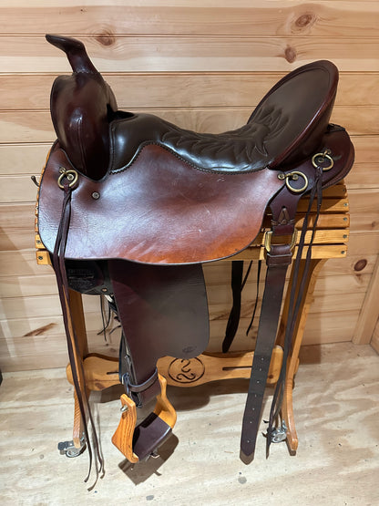 17.5” Tucker High Plains Western Trail Saddle Model 260