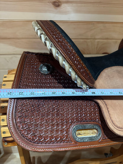 14.5” Circle Y Sabine Barrel Racing Saddle Model 2201