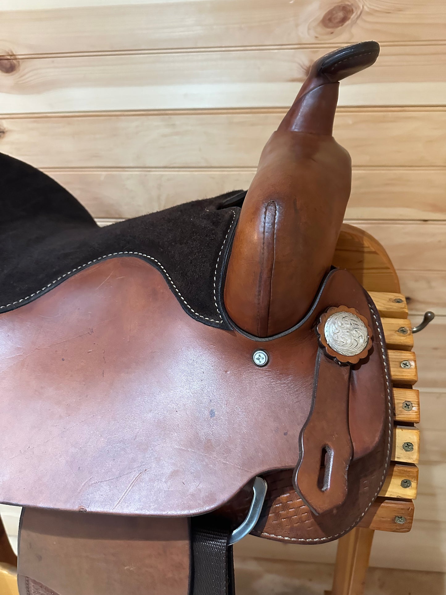 15” Big Horn Western Barrel Racing Saddle Model 919