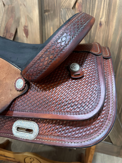 16” Abetta Western Trail Saddle Model 20721-6