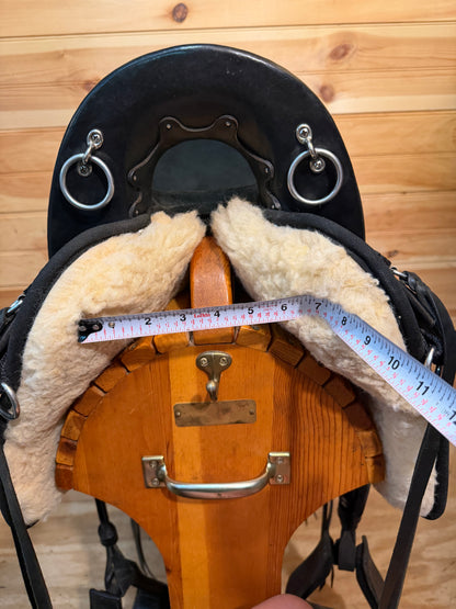 16” Imus 4-Beat Elite Gaited Endurance Trail Saddle & Breastcollar