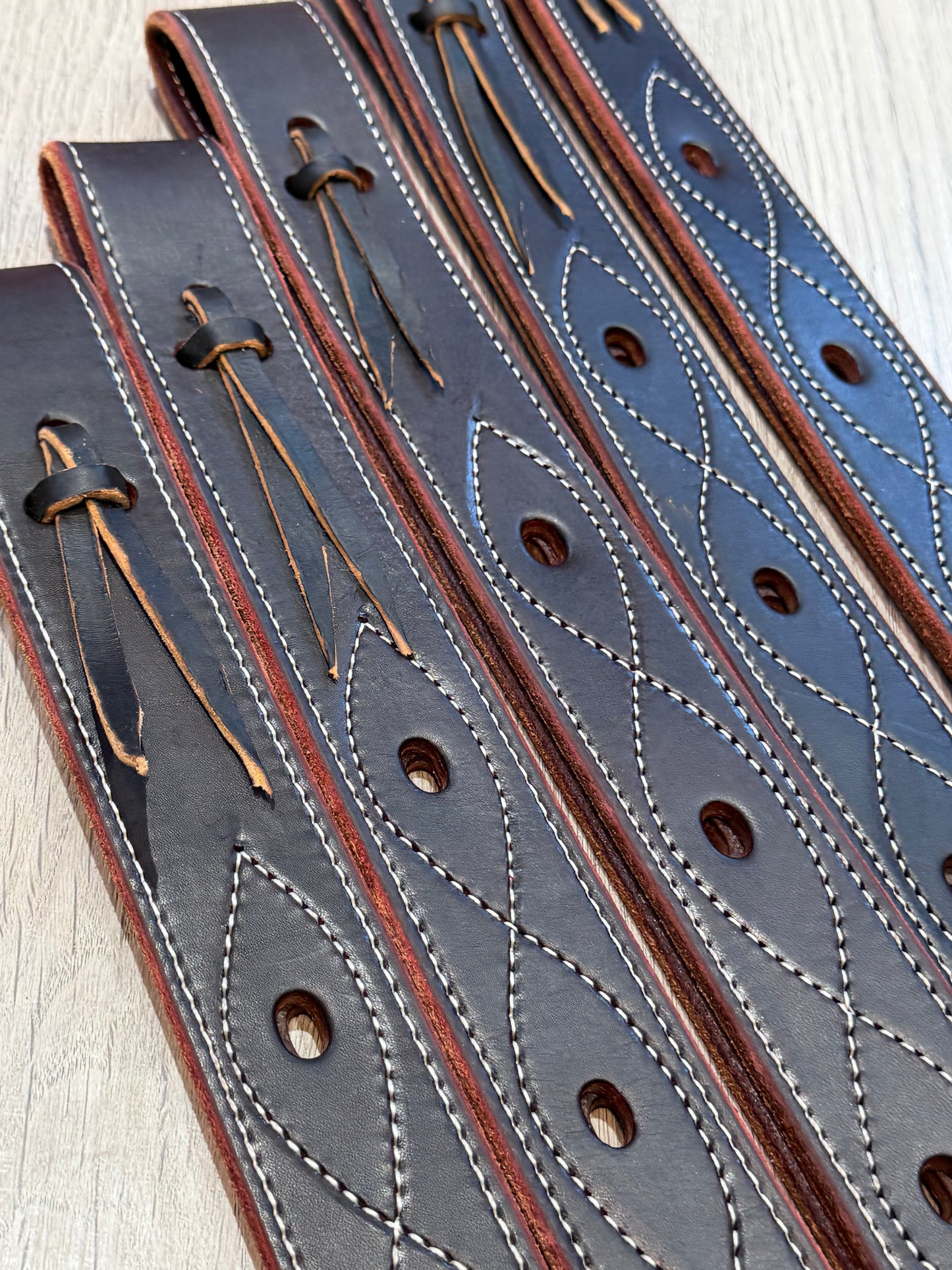 Leather Off-Billet – Premium Amish Leather by Spur Creek Tack