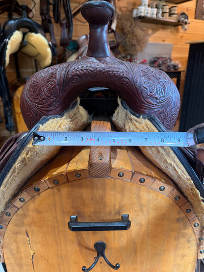 16” Circle Y High Horse Oyster Creek Trail Western Saddle Model 6808 (2022)