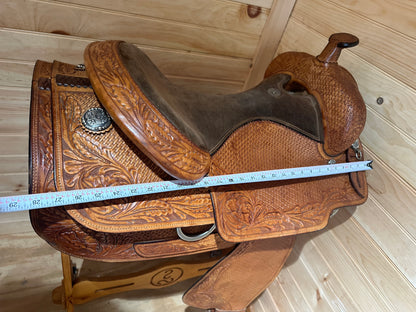 16” Champion Turf Reining Western Saddle