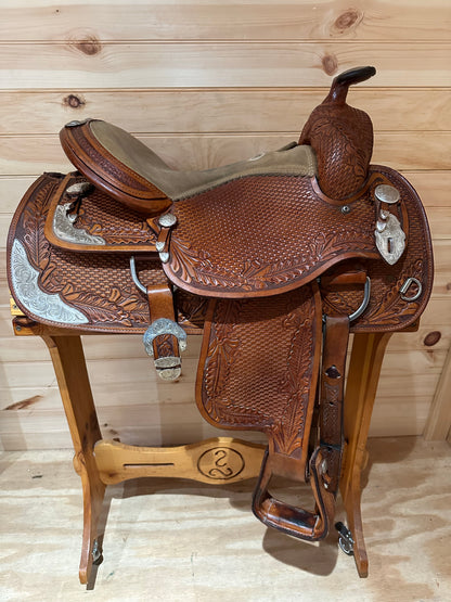 14” Alamo Saddlery Western Show Saddle