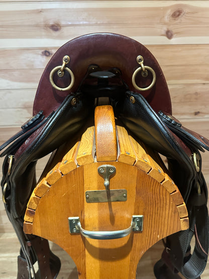 16” Big Horn Sil-Cush Gaited Flex Endurance trail saddle Model 1687.6