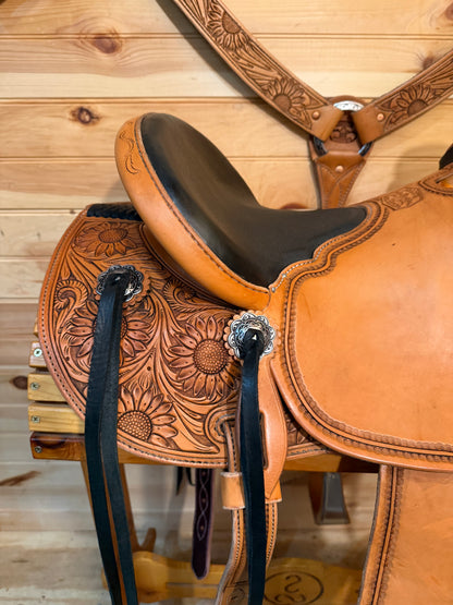 15” McCall Mclite All-Around Sunflower Saddle Model W158 726