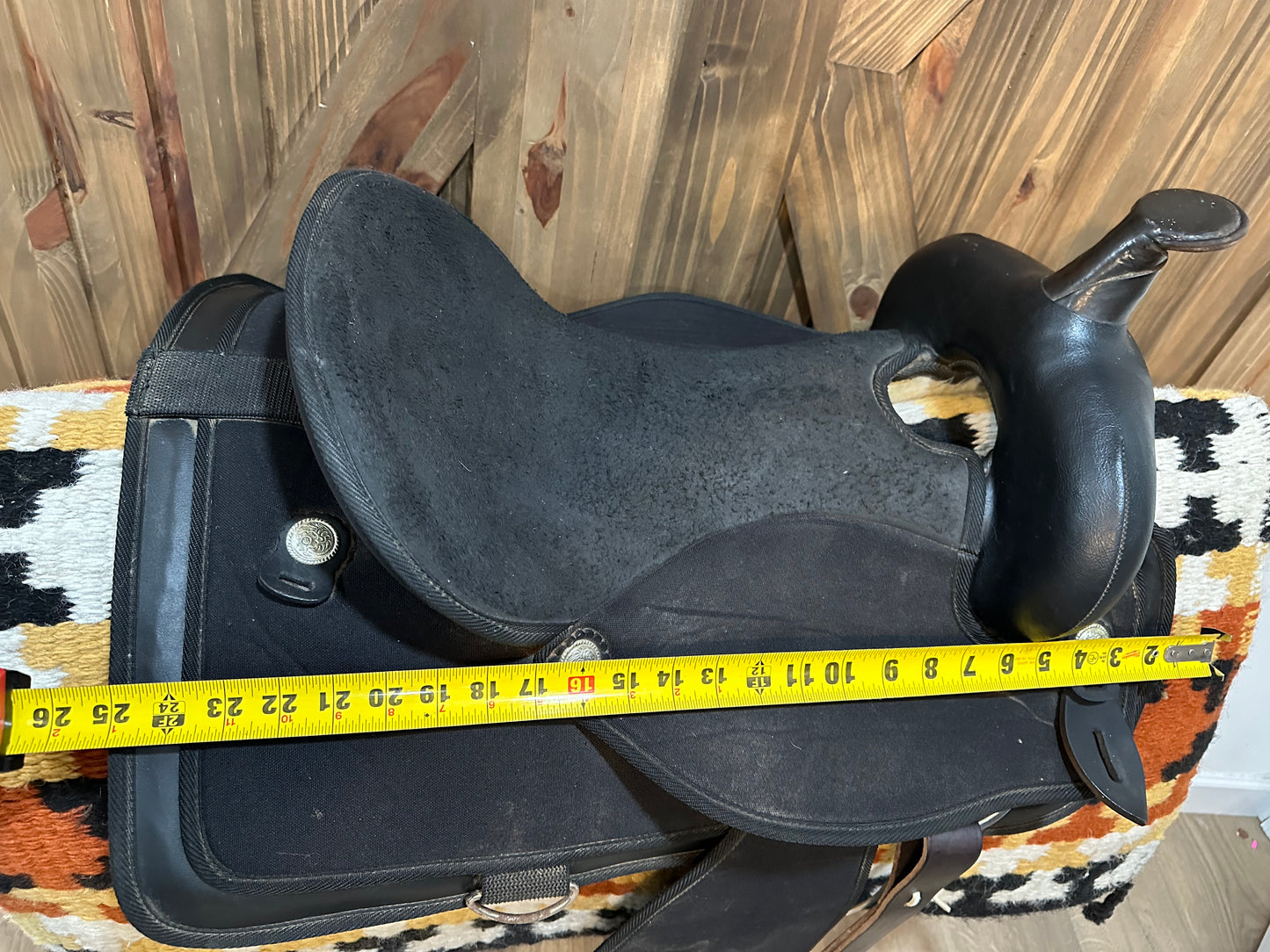 16” Abetta Flex Western Trail Saddle Model 20515F-6