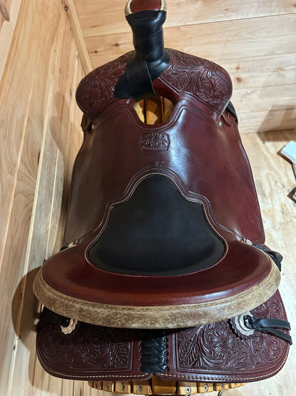 16” McCall Mclite All Around Western Saddle A017 123