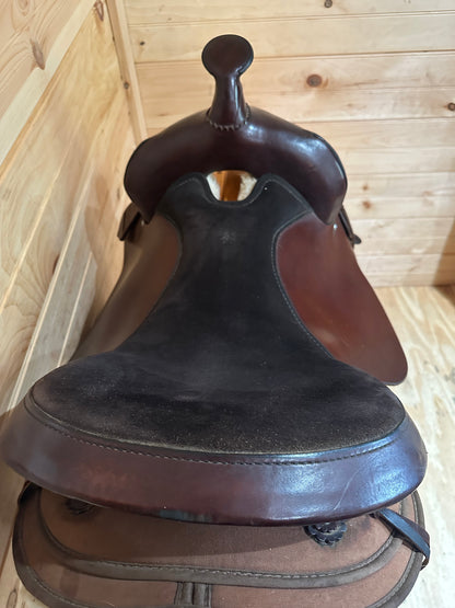 17” Circle Y High Horse El Campo Gaited Western Trail Saddle Model 6970