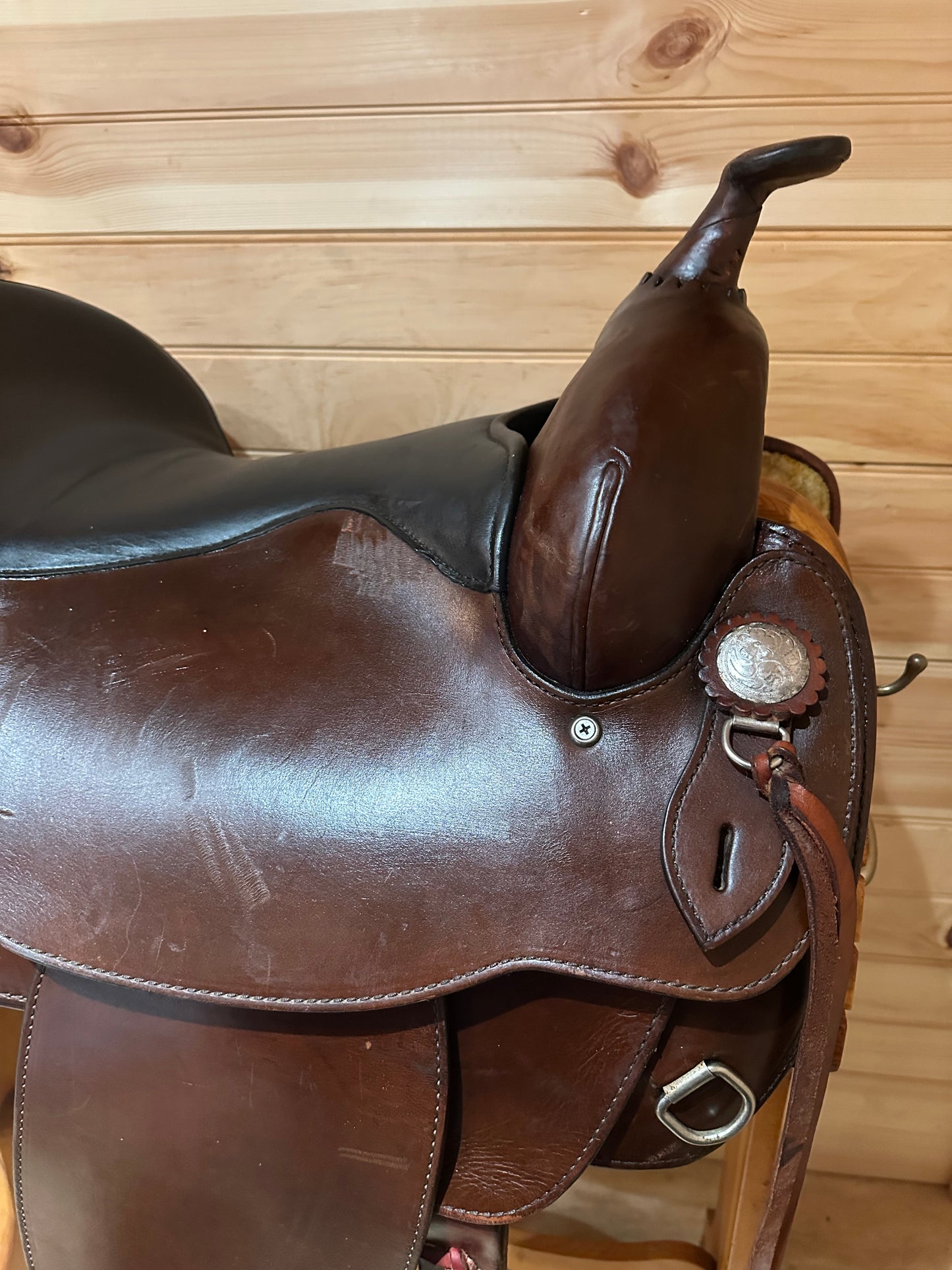 16” Tex Tan Tex-Flex Western Trail Saddle Model 08TF417C6