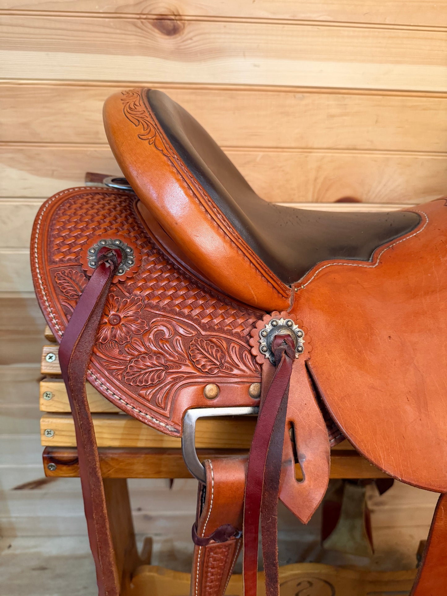 17.5” McCall Wade Trail Western Ranch Saddle Model 190 611