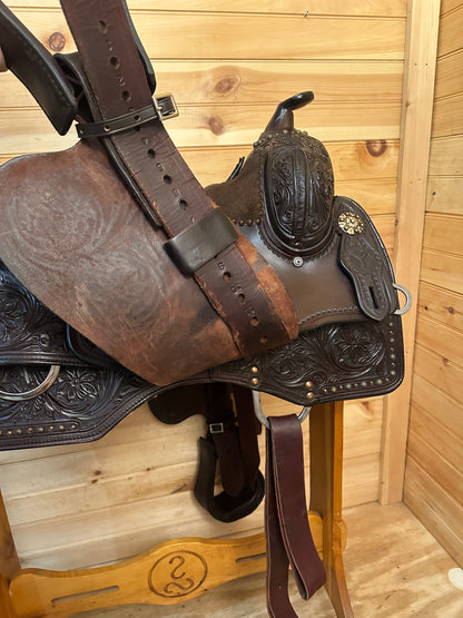 16” Circle Y Ohio Reiner Western Reining Saddle Model 2672 (2023)