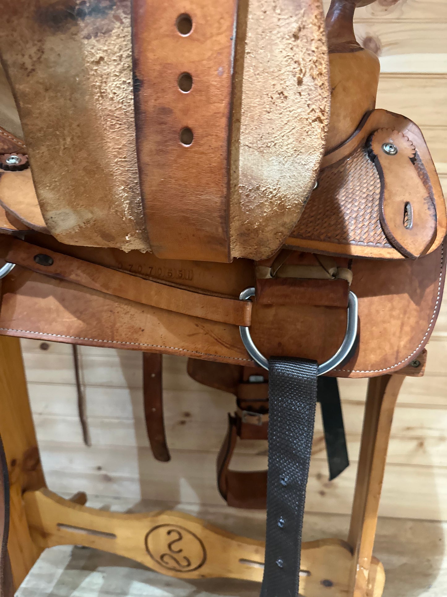 16” Alamo Saddlery Roper Style Western Trail Saddle