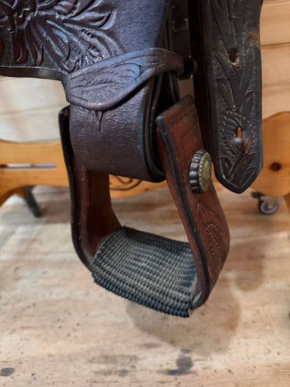15.5” Dale Cooper Arabian Western Saddle