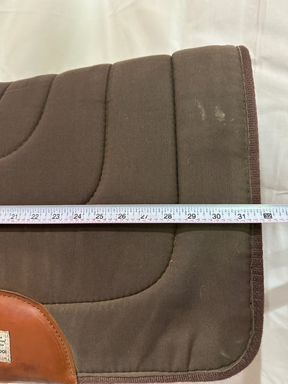 Diamond Wool Foam core Shock Absorber Western Saddle Pad, 32”L x32”D x1”