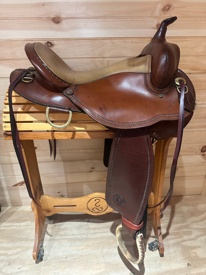 17” Circle Y Team Penning Western Saddle Model 1631