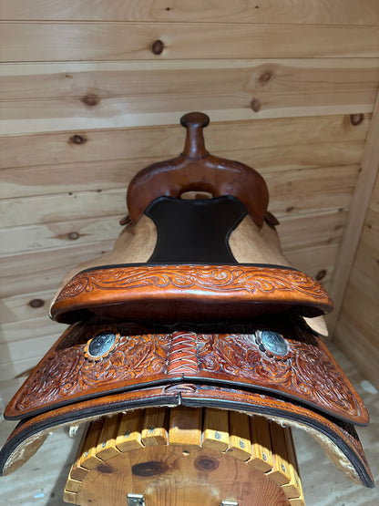 16” Circle Y Cutter Western Saddle Model 1566