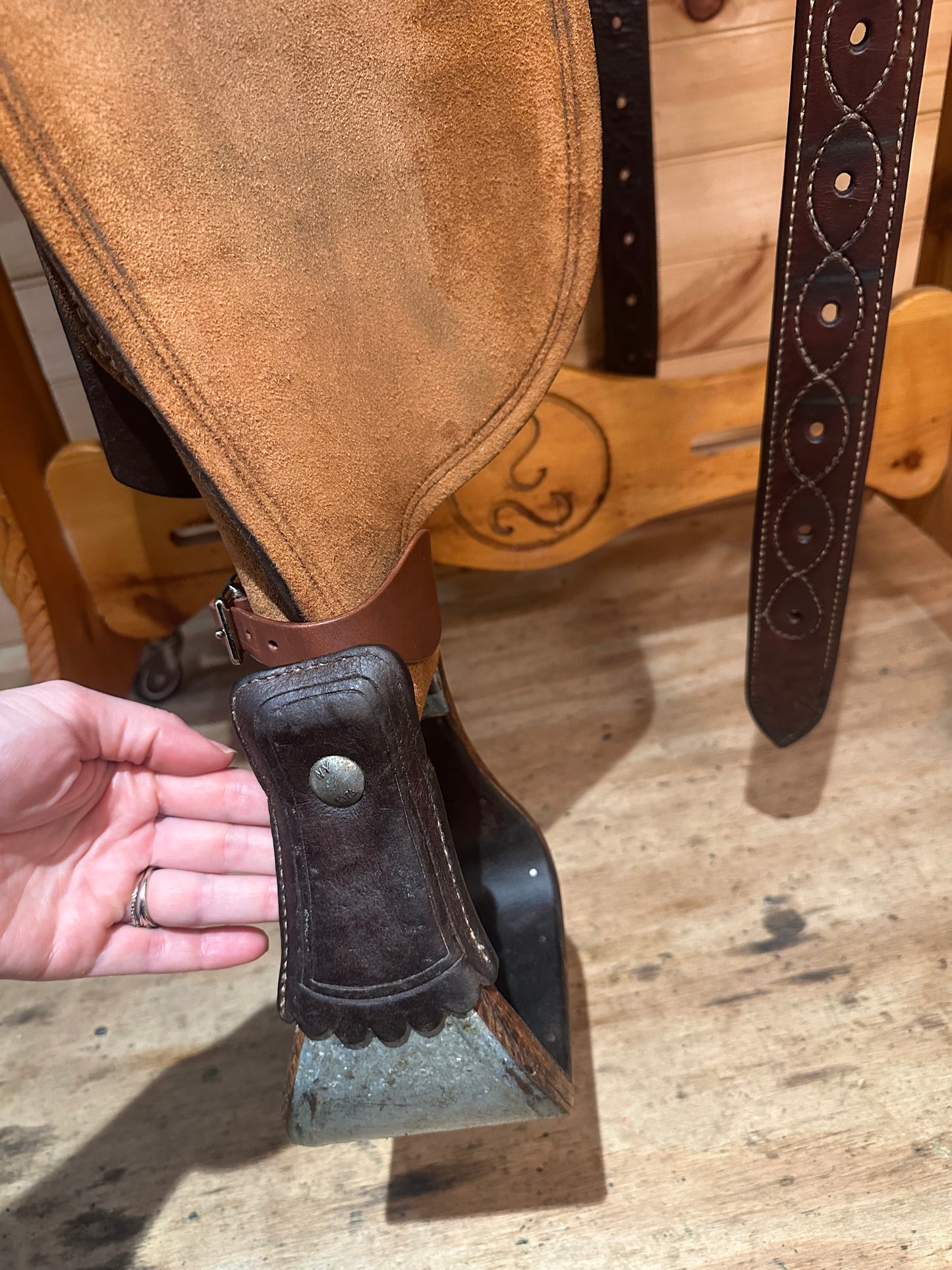 16.5” McCall Northwest Wade Western Ranch Saddle Model 213 510