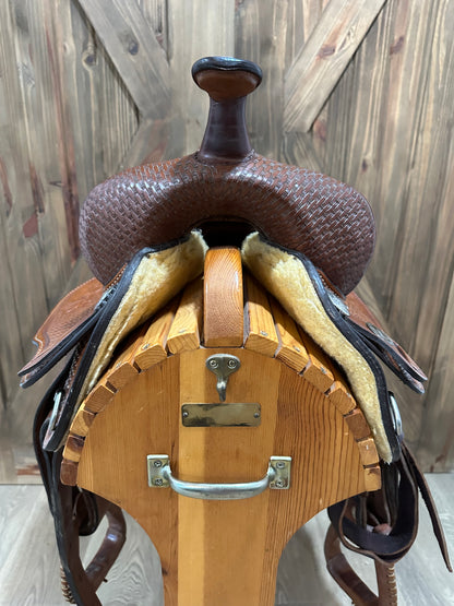 15” Crates Western Trail Saddle Model 152