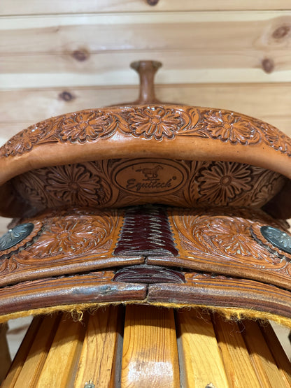 15” Equitech Team Roper Western Saddle