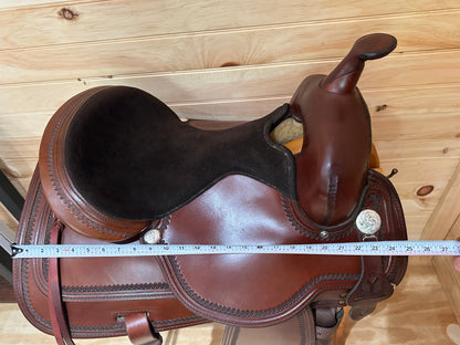 15” Circle Y Flex-Lite Park & Trail Western Saddle Model 1551 *Complete Tack Package*