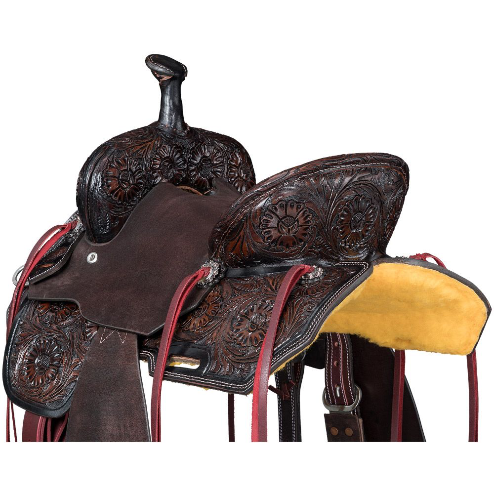 Silver Royal Youth Sawyer Barrel Racing Saddle