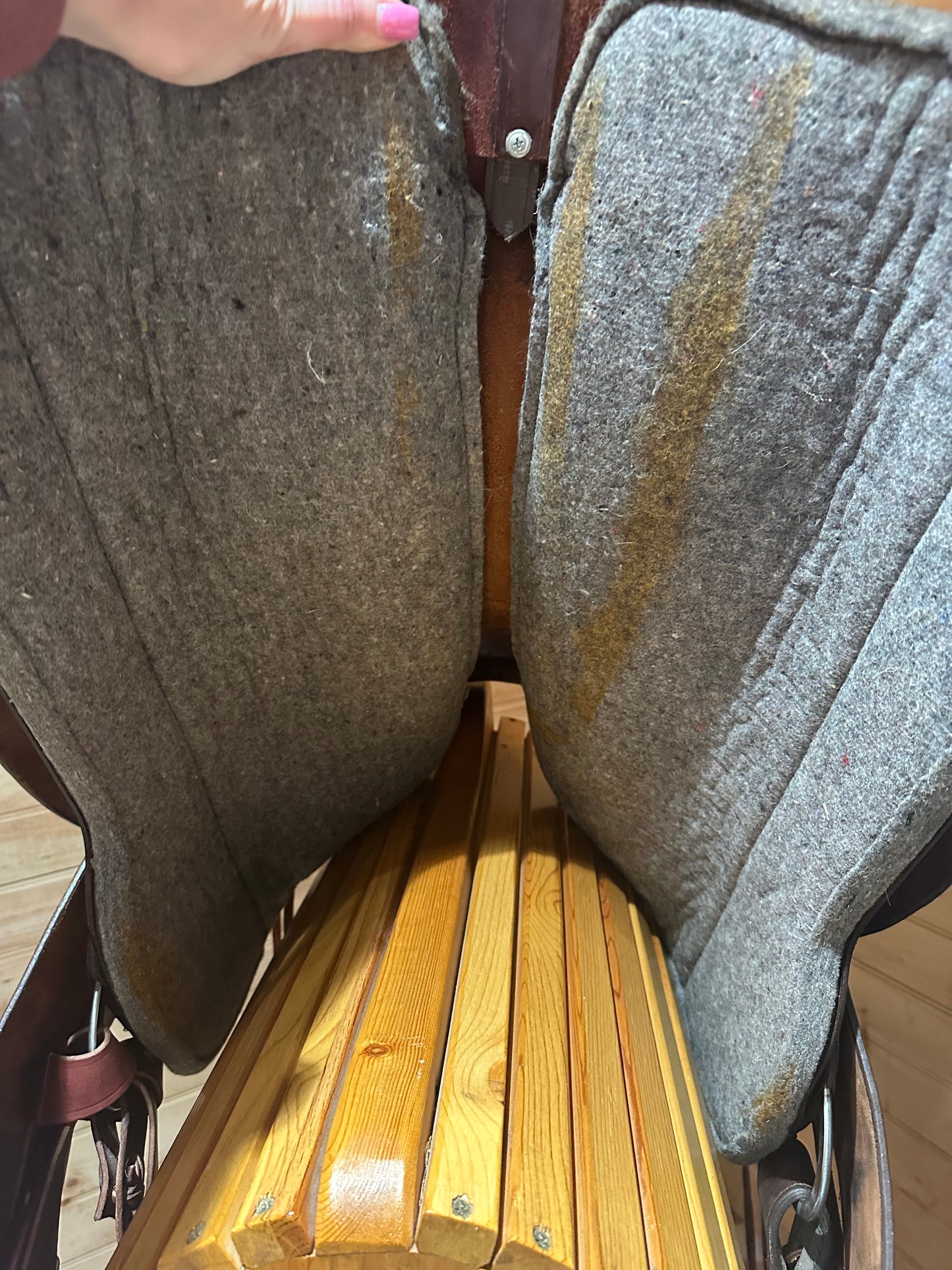 17.5” Tucker Saddlery Western Trail Saddle Model 257