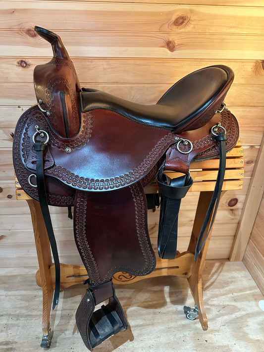 16” Dixieland Western Trail Saddle