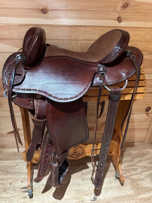 14” Clinton Anderson Aussie Stock Saddle by Martin Saddlery