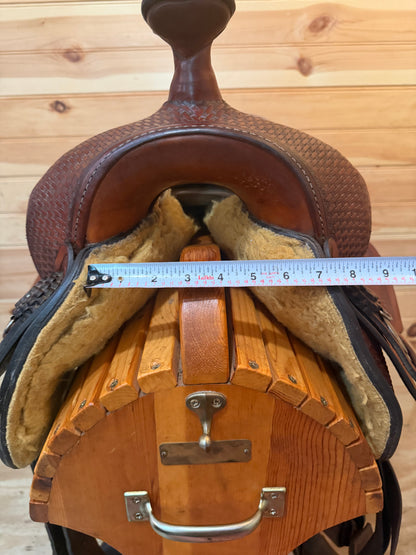 16.5” National Bridle Shop Tennessean Deluxe Western Saddle Model 2211