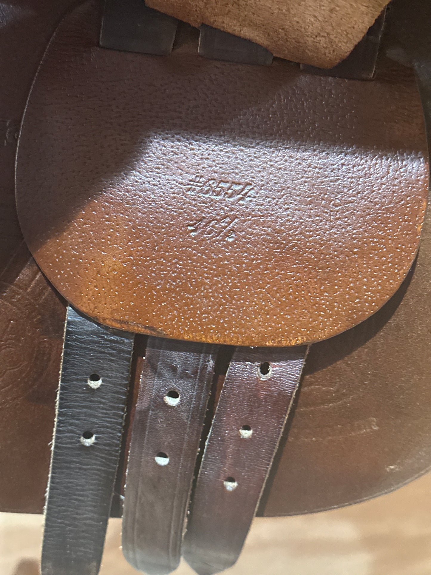 16.5” Collegiate Miller Olympic Close contact Saddle