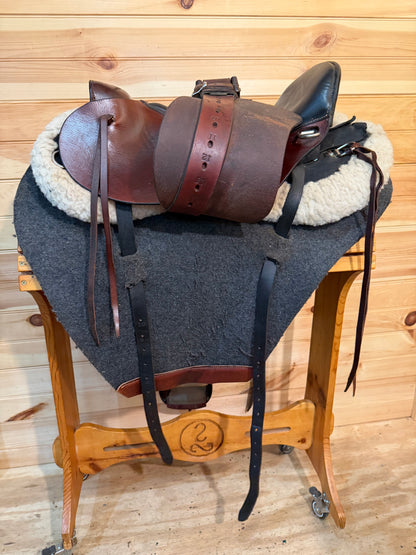 15” Skyhorse Skyrider Hybrid Endurance Saddle