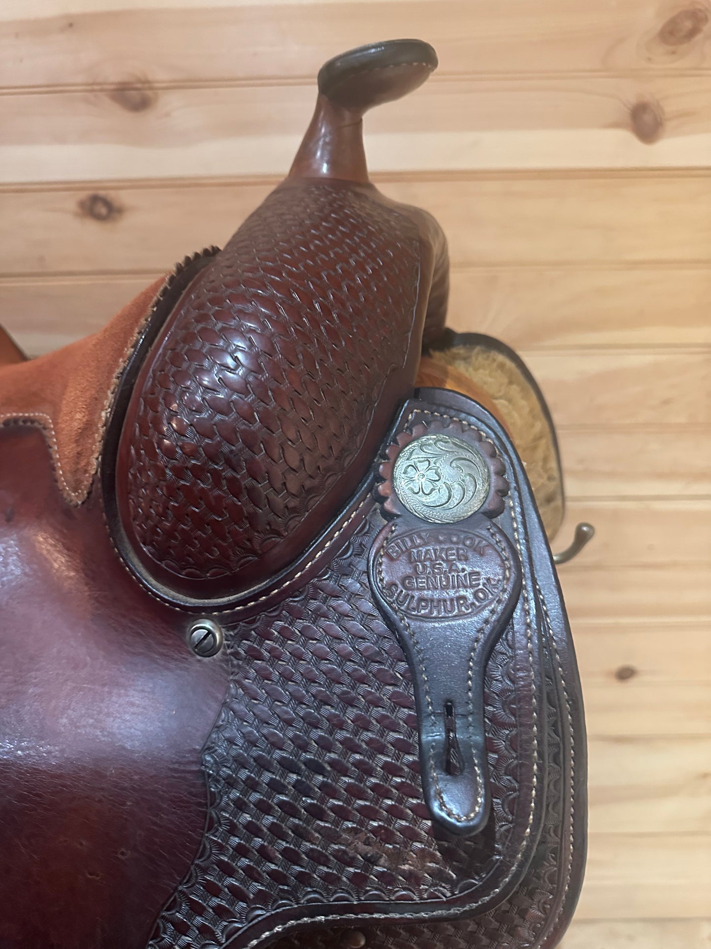 16” Billy Cook Maker Reiner Western Saddle Model 932