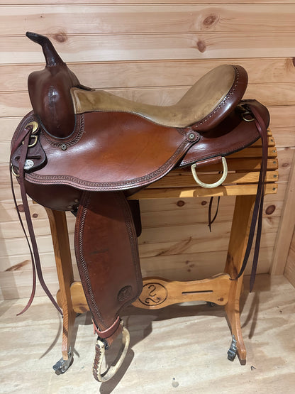 17” Circle Y Team Penning Western Saddle Model 1631