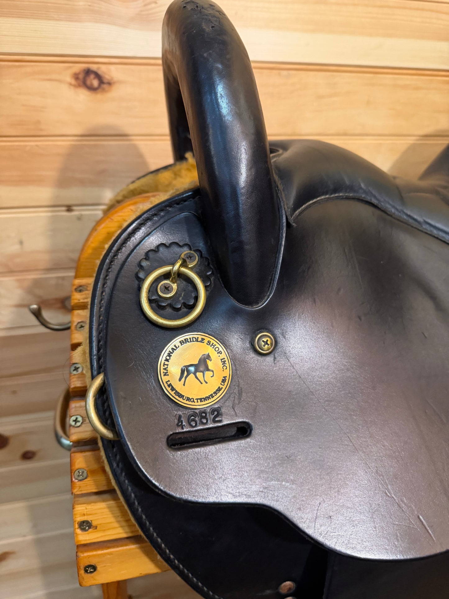 16” National Bridle Shop Gaited Endurance Trail Saddle Model 4682