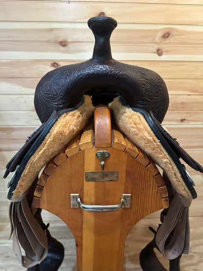 17” Circle Y High Horse Mineral Wells Western Trail Saddle Model 6812 (2020)