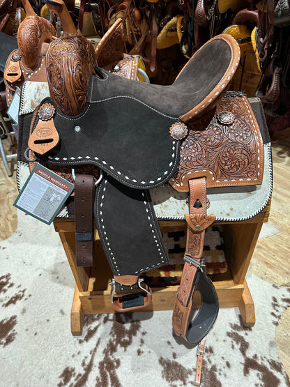 Silver Royal Short Go Barrel Saddle