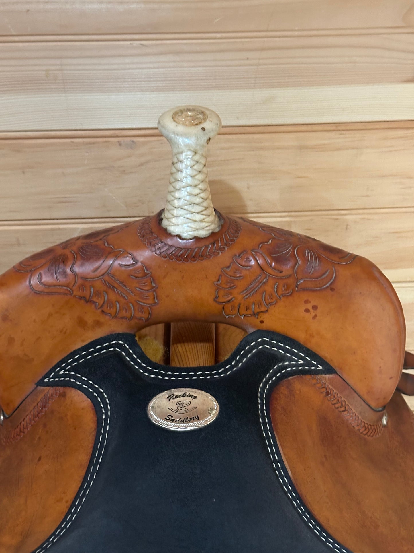 13” Rocking R Saddlery Youth Barrel Racing Saddle