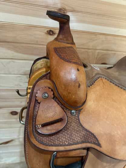 16” Alamo Saddlery Roper Style Western Trail Saddle